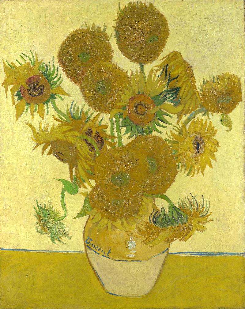 Van Gogh, Ayçiçekleri,