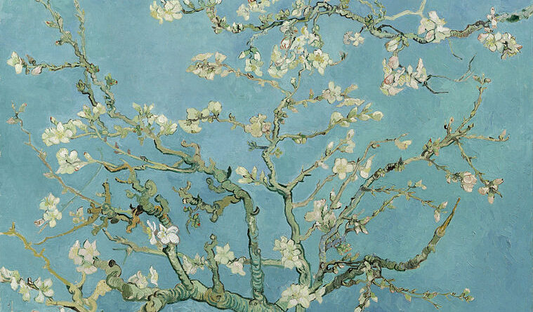 Vincent van Gogh, Badem Çiçeği - Almond blossom (Vincent van Gogh)