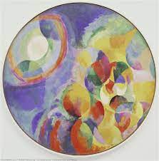 Simultaneous Contrasts: Sun and Moon" (1913) - Robert Delaunay