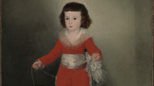 Kırmızı Çocuk Tablosu, Francisco Goya